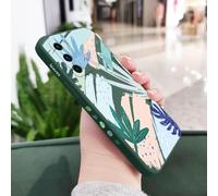 Funda de Silicona líquida para Huawei P40, P50, P30, P20 Pro Lite, Nova 5t, Y7A, Mate 40, 30, 20 Pro Lite, Color Verde Oscuro 1, para P Smart 2021