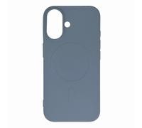 Funda de silicona líquida para iPhone 16e con carcasa trasera MagSafe - Azul claro