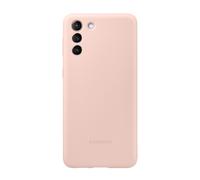 Funda de silicona lisa y elegante para Galaxy S21 Plus, Rosa