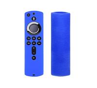 Funda de silicona luminosa antipérdida para control remoto Fire TV Stick 4K/Fire TV (3.ª generación), color azul,