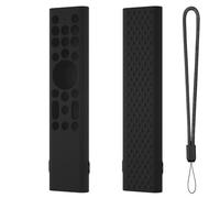 Funda de Silicona Mando a Distancia de para Hisense Class A7 U8 Series LCD 4K, para Gogle TV 100U88N 85U88N 75U88N 65U88N 55U88N 43A7N 50A7N 55A7N 65A7N 75A7N 85A7N 55U8N 65U8N 75U8N (Negro)