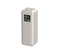 Funda de silicona minimalista para Anker para Prime Power Bank 27650 mAh, compatible con carga ininterrumpida y uso del puerto (gris)