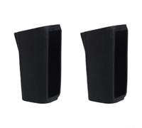 Funda de silicona negra para cámara EufyCam S3 Pro, piel de silicona para cámara EufyCam S3 Pro, cobertura completa, fundas de silicona para uso en interiores y exteriores (2 unidades)