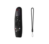 Funda de silicona negra para LG Smart TV Magic AN-MR19BA/MR18BA, protección para el control remoto AN-MR600/MR650A/MR20GA