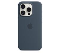 Funda De Silicona Oficial De Apple iPhone 15 Pro - Azul Tormenta - Nueva