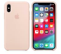 Funda De Silicona Oficial De Apple Para iPhone XS - Arena Rosa - Nueva