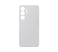Funda de silicona oficial Samsung Galaxy para S24 FE, gris