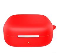 Funda de silicona optimizada con mosquetón de carga para HUAWEI FreeArc, resistencia de retención probada para entornos activos (rojo)