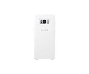 Funda de silicona original para teléfono Samsung S8 Plus - Blanco, EF-PG955TWEG