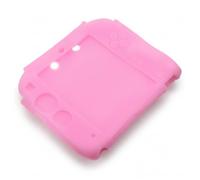 Funda de Silicona para 2DS, Funda Transparente con Protectores de Pantalla, Funda Protectora de Controlador para 2DS con Claridad HD, Capacidad de Respuesta y Acceso Conveniente