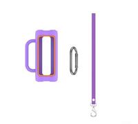 Funda de silicona para altavoces portátiles JBL Grip, protección de altavoz de viaje, funda de correa desmontable, carcasa de silicona anticaída, funda de altavoz al aire libre, bolsa de transporte