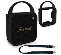Funda de Silicona para Altavoz Bluetooth portátil Marshall Willen, Funda Protectora para Accesorios de Altavoz portátil Marshall Willen (Solo Funda)