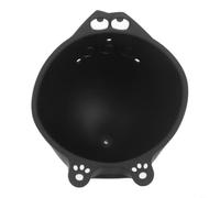 Funda de silicona para altavoz Echo Spot 2024, resistente a los arañazos, con orificios precisos, color negro, 11,7 x 9,2 cm