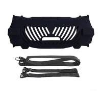 Funda de silicona para altavoz JBL Charge 6 - 23 x 13 x 10 cm, funda protectora con correa para el hombro, accesorio para viajes y resistente a los arañazos en varios colores (negro)