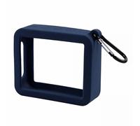 Funda de Silicona para Altavoz JBL GO 2 GO2 de pie Funda Protectora anticaídas de Viaje Duradera a Prueba de Golpes Bluetooth Impermeable para Altavoces Accesorios (Dark Blue)