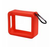 Funda de Silicona para Altavoz JBL GO 2 GO2 de pie Funda Protectora anticaídas de Viaje Duradera a Prueba de Golpes Bluetooth Impermeable para Altavoces Accesorios (Red)