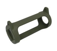 Funda de silicona para altavoz JBL Grip compatible con Bluetooth, funda protectora de viaje con correa para el hombro (verde)