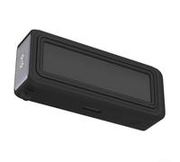 Funda de silicona para Anker para banco de energía Prime 26K 300W A110A a prueba de golpes con agujero para cordón, agarre antideslizante, protección de viaje, negro, blanco, naranja, 6.4 x 2.9 x 1.9