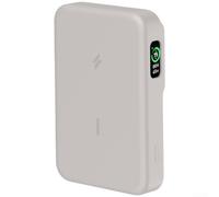 Funda de silicona para Anker para nano Power Bank modelo A110Z, elegante cubierta magnética protectora antiarañazos suave para cargador portátil (gris)