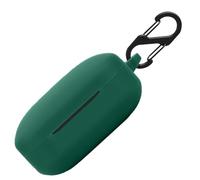 Funda de silicona para Anker Soundcore P2 Mini bolsa, resistente a los golpes y funda protectora de la piel para Anker Soundcore P2 Mini con llavero (verde oscuro)