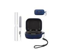 Funda de silicona para auriculares Anker Soundcore P31i - Resistente a golpes, toergy impermeable, suave y duradera, con cordón, llavero y herramienta de limpieza, color azul