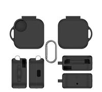Funda de Silicona para Auriculares CMF by Nothing Buds Pro2 A Prueba de Golpes Y Arañazos,Caja de Auriculares a Prueba de Polvo con Gancho (Black)