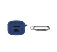 Funda de silicona para auriculares JBL Tune para Buds, carcasa protectora anticaídas, ligera contra el polvo para la piel a prueba de polvo, con gancho para llavero, se adapta perfectamente al puerto