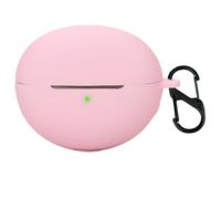 Funda de silicona para auriculares Oppo Enco Free2 / Enco Free2i Bluetooth, funda protectora para Oppo Enco Free2 (rosa)