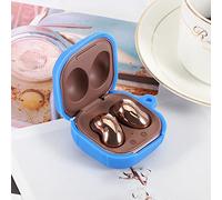 Funda de Silicona para Auriculares Samsung Galaxy Buds Live/Pro, Color Azul Real