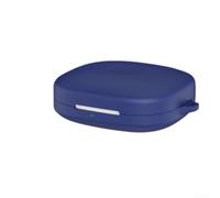 Funda de silicona para auriculares Shokz OpenFit Pro: funda protectora a prueba de golpes con mosquetón, LED frontal visible, compatible con carga inalámbrica, carcasa resistente al polvo, 9,2 x 7,1 x