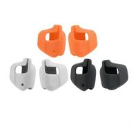 Funda de silicona para auriculares Shokz OpenRun Pro 2, protección contra caídas, cubierta suave antiarañazos para auriculares de conducción ósea, gimnasio, correr, deportes, negro, gris, naranja