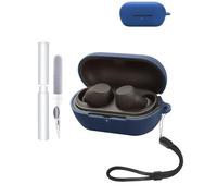 Funda de silicona para auriculares Sony WF-C710N, duradera y respetuosa con el medio ambiente, con orificios precisos y compatibilidad de carga, resistente a los golpes, tacto agradable, color azul