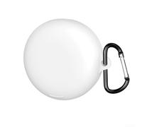 Funda de silicona para auriculares Soundcore Sleep A30 con características a prueba de golpes y polvo, funda lavable que proporciona un ajuste seguro y fácil acceso al puerto de carga (blanco)