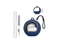 Funda de silicona para auriculares Soundcore V40i by Anker Open-Ear - Resistente a golpes, toergy impermeable, suave y duradera, con cordón, llavero y herramienta de limpieza, color azul