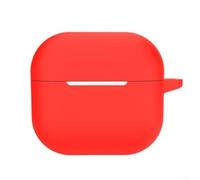 Funda de silicona para auriculares Thinkplus LP40 - Funda protectora para auriculares Thinkplus LP40, color negro y blanco (rojo)