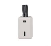 Funda de silicona para banco de energía Anker Zolo 20K - Funda a prueba de golpes, funda protectora antideslizante para cargador de 45 W (gris)