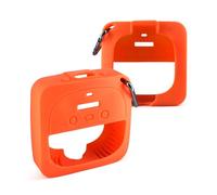 Funda de silicona para Bose, funda de transporte de viaje de silicona para Bose SoundLink Micro altavoz portátil (naranja)