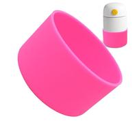 Funda de silicona para botas de botella - Cubierta inferior protectora de silicona antideslizante compatible con vasos Hydro Sport Flask de 12 oz a 24 oz | Perfecto para viajes, gimnasio, oficina, uso