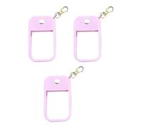 Funda de silicona para botellas de 30 ml, protector de agarre a prueba de golpes, accesorio de viaje con llavero, protector de silicona