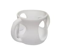 Funda de silicona para botellas de vidrio, funda de botella de silicona con asas, antiroturas, anticaídas y a prueba de golpes, protege la botella