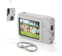 Funda de silicona para cámara compatible con cámara digital Kodak PIXPRO FZ45, a prueba de golpes, antideslizante, con correa de muñeca, recortes precisos, a prueba de polvo y resistente a los