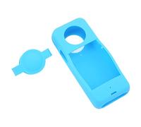 Funda de Silicona para Cámara, Cubierta de Lente de Cámara, Posición Precisa del Orificio, Elástica, Respetuosa con el Medio Ambiente para una Protección Completa (Azul)