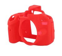 Funda de Silicona para Cámara, Funda Personalizada Antideslizante a Prueba de Golpes para D3100 D3200, con Protección de Funda para Cámara Slim Fit Body Skin (Rojo)