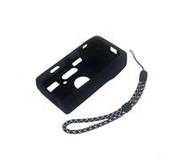 Funda de silicona para cámara Kodak Snapic A1 - Funda protectora con cordón - Piel suave resistente al agua - Accesorio al aire libre para apuntar y disparar digitales - Negro, blanco y rosa, 12 x 6,6