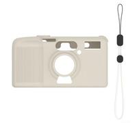 Funda de silicona para cámara KODAK Snapic A1 que ofrece protección de cobertura completa contra caídas, humedad y desgaste diario (blanquecino)