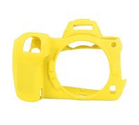 Funda de Silicona para Cámara Nikon Z5 Z6II Z7II, Funda Protectora Antideslizante para Cámara sin Espejo a Prueba de Golpes para Nikon Z5 Z6II Z7II (Amarillo)