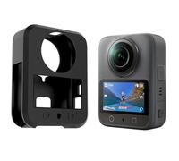 Funda de silicona para cámara panorámica DJI Osmo 360, funda protectora suave, protección completa, funda protectora de silicona para accesorios DJI Osmo 360 (negro)