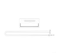 Funda de Silicona para Cámara para Kodak Charmers - Estuche Protector para Suave con Tapa para Lente y Cordón, para Ajuste 6.1x2.8cm(White)