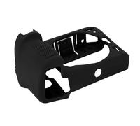 Funda de Silicona para Cámara, Portátil, Cómoda, Sensible Al Tacto, Antiarañazos, Conveniente para Disparar Al Aire Libre (Black)