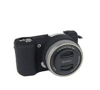 Funda de silicona para cámara Sony A5000 A5100, color negro CC1732a